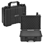 [pro.tec] Custodia protettiva per atrezzature, fotocamere - 40,6 x 33 x 17,4 cm - Con fodera schiuma poliuretanica