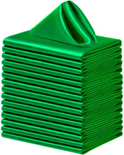 Serviette per ristoranti - confezione da 24, riutilizzabile, morbida e comoda - adatta per tutti gli eventi, Verde, 43x43cm