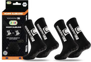 2 paia di calzettoni antiscivolo per bambini - perfetto grip e comfort per allenamento e gioco