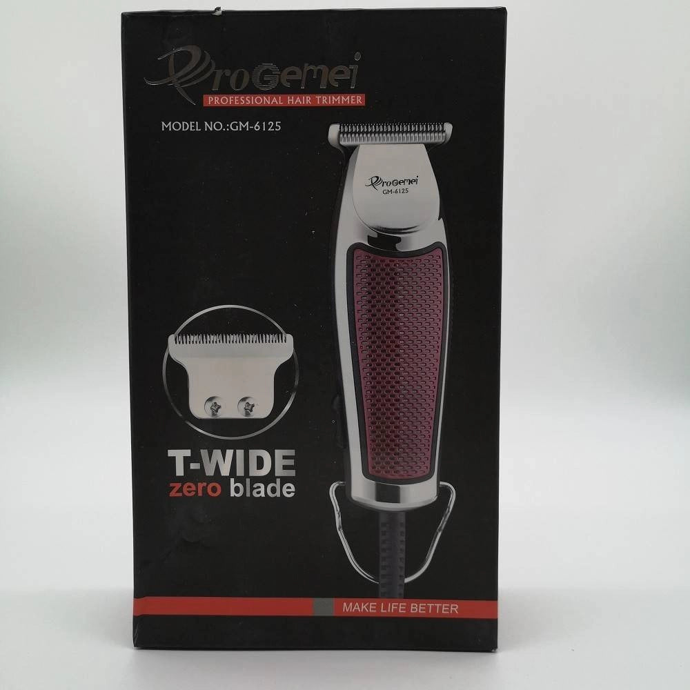 Trade Shop - Trimmer Professionale Tagliacapelli Elettrico Regolabile Con Filo Geemy Gm-6125 -