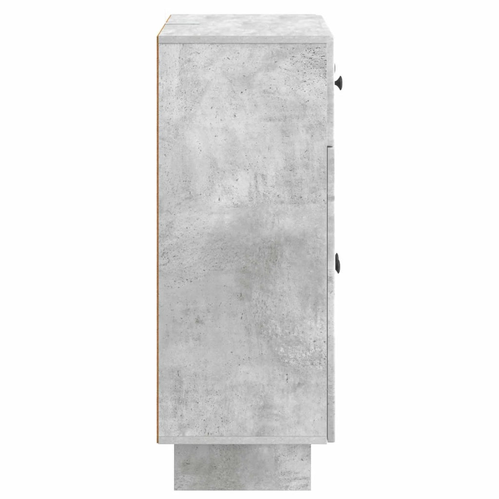 Credenza Grigio Cemento 66 x 34,5 x 90 cm Legno ingegnerizzato