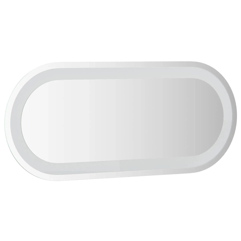 Specchio da bagno LED Trasparente 70 x 30 cm vetro temperato 42045852
