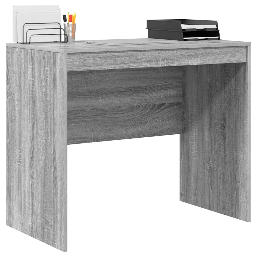 Scrivania | Tavolo da Ufficio Grigio Sonoma 90 x 50 x 76 cm
