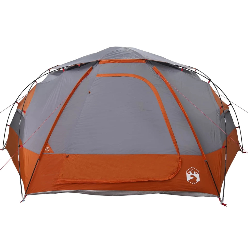 Tenda a cupola con tetto rimovibile Grigio e arancione 42017378
