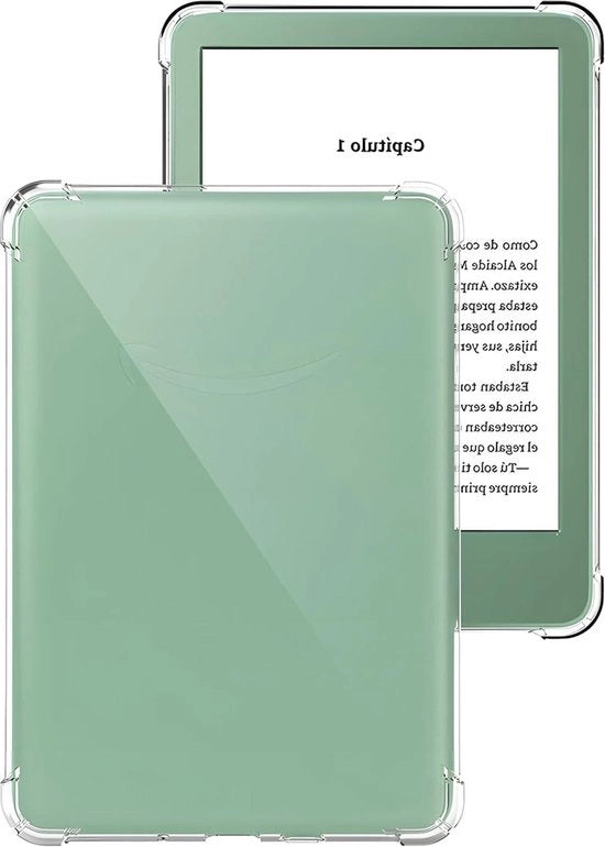 Copertura protettiva per Kindle Paperwhite 12 - TPU ultradurissimo, trasparente, resistente alla luce e ai graffi.