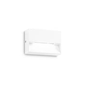 Applique Da Parete Contemporanea Dedra Alluminio Bianco Led 1,5W 3000K Ip65