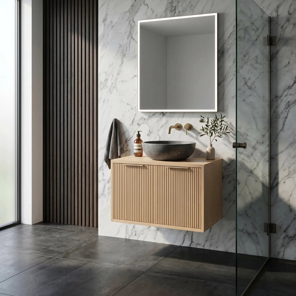 Mobile Bagno Sotto Lavabo Rea Core 60cm Beige