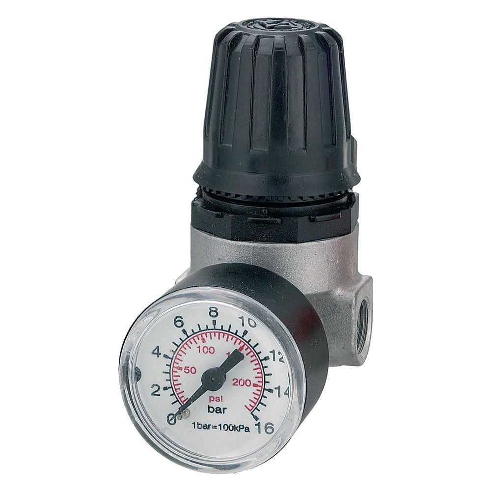 REGOLATORE DI PRESSIONE PER COMPRESSORE '31/A4' 2 vie - att. 1/4 F  - ANI