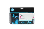 HP Cartuccia di inchiostro magenta DesignJet 738 da 130 ml