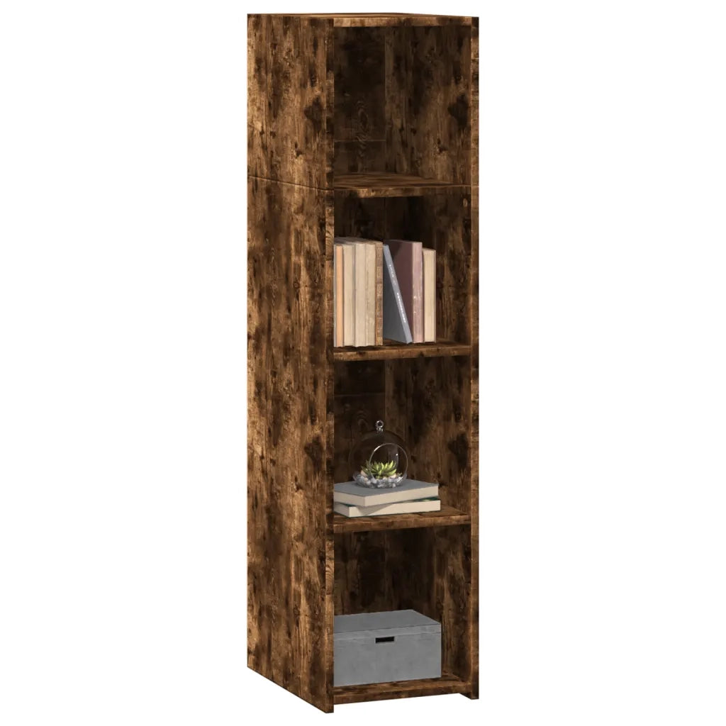 Credenza Rovere Fumo 30x41x124cm in Legno Multistrato 846380