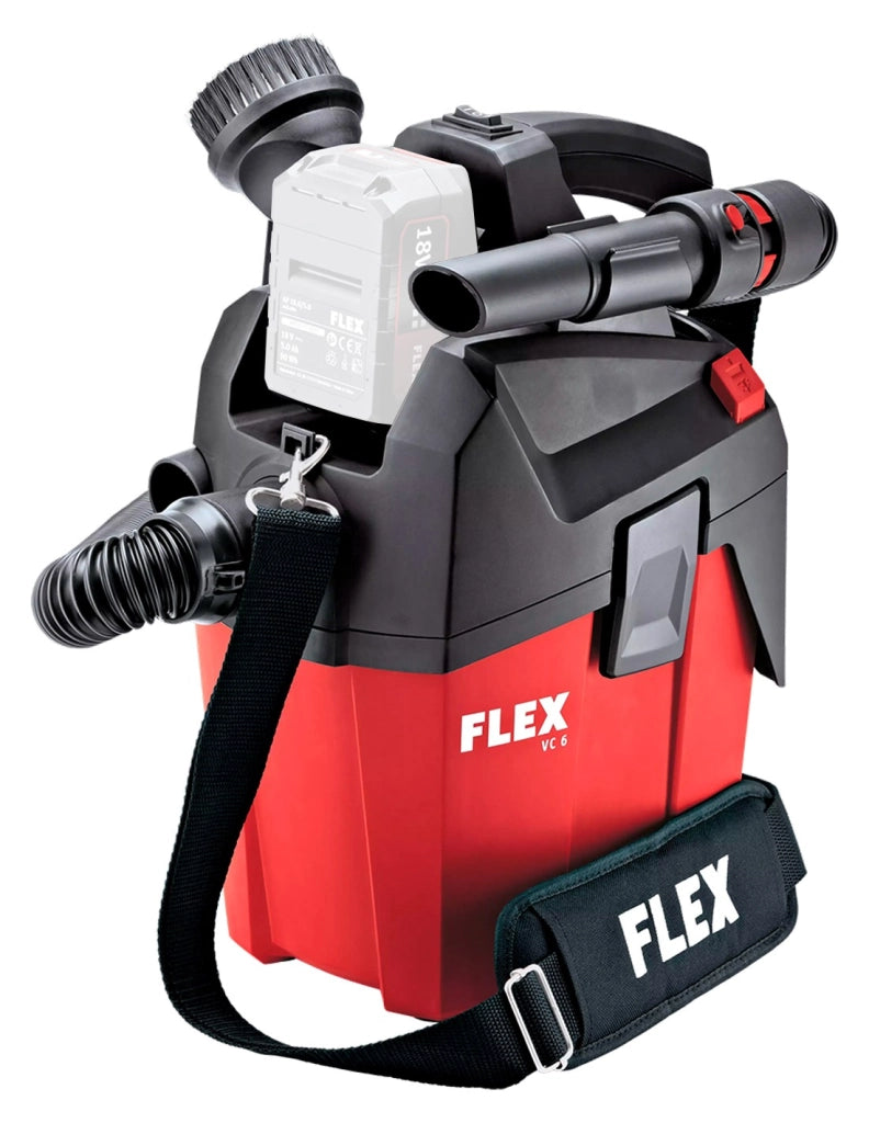 Aspiratore FLEX VC 6L MC 18.0 (Solo corpo)