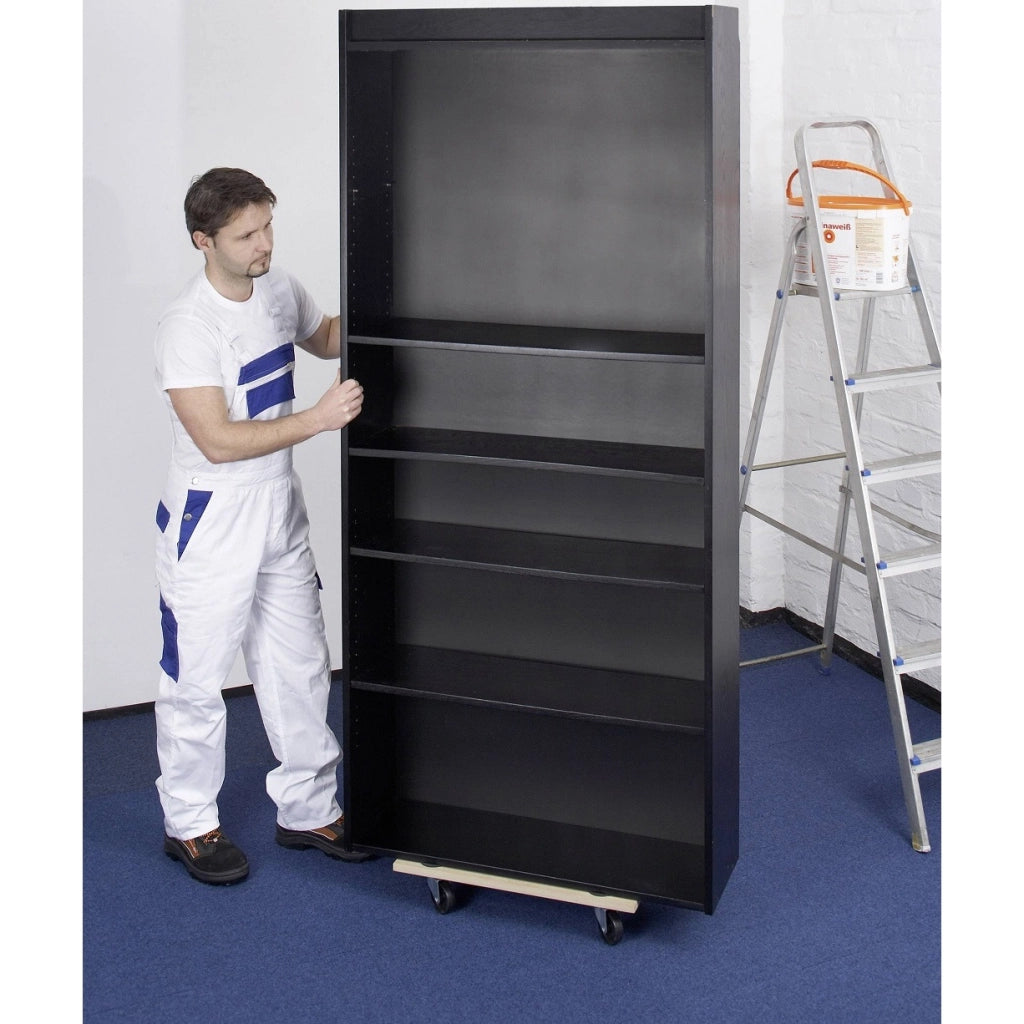CARRELLO A PIANALE 59X29CM FINO A 200KG IN MDF CON