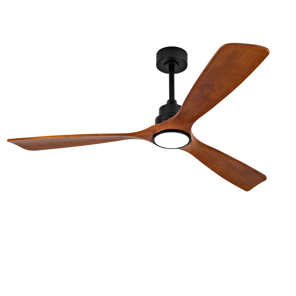 Ventilatore da soffitto 60" con luce LED, telecomando, 6 velocità, reversibile