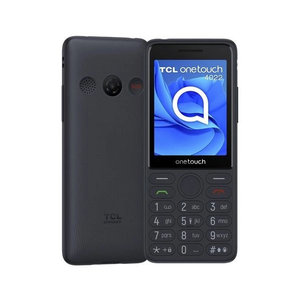 Tcl onetouch 4022s 7,11 cm (2.8") 75 g grigio telefono per anziani - 4022SGREY