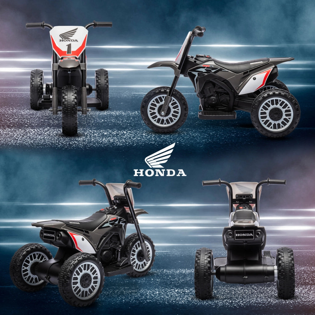 Moto Elettrica per Bambini ¨C zephmum ¨C Grigio 71x40.5x43.5 cm