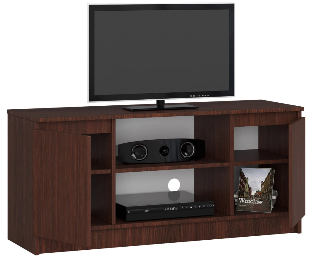 Mobile TV AKORD Wengé 120 cm 2 ante 120x40x55 cm