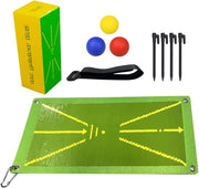Matrice di allenamento portatile per il training del swing - aiuto di allenamento al golf - 49 × 24 cm matrice di allenamento per il putting