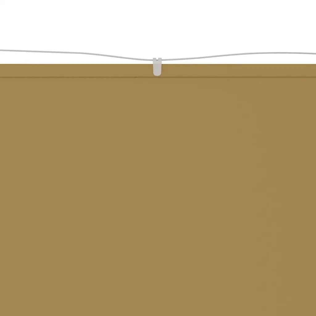 Paravento Verticale Beige 140x1200 cm in Tessuto Oxford 148268