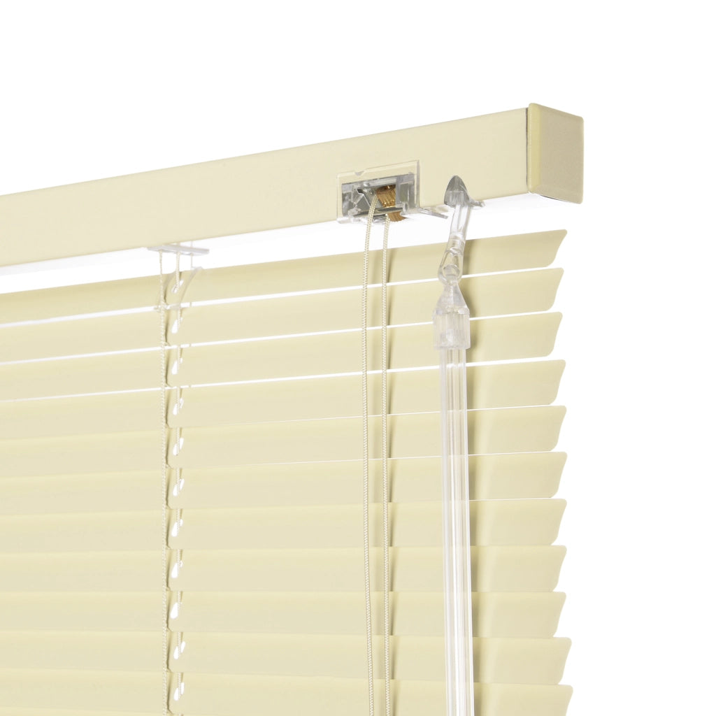 VIEWTEX Veneziana in alluminio  25mm vaniglia  100 X 175cm - Made in Europe - 5 anni di garanzia