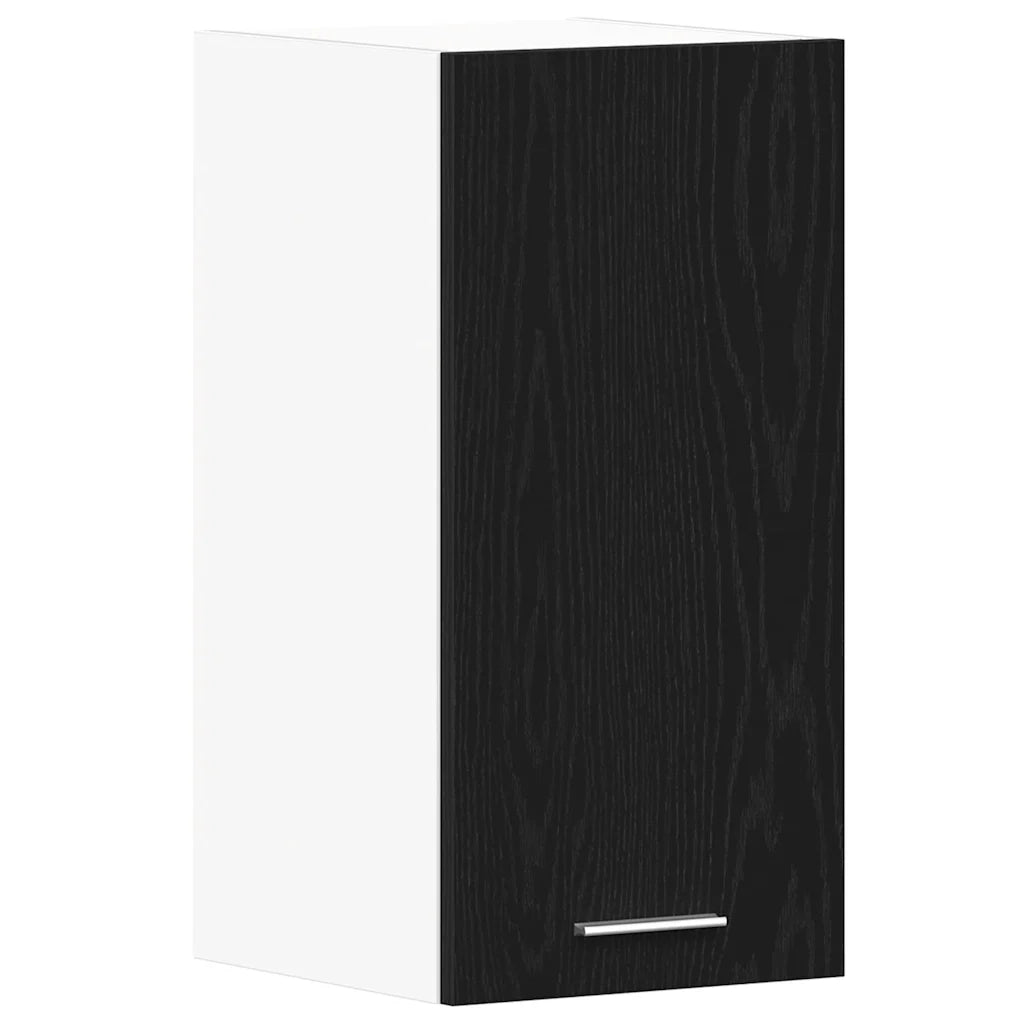 Pensile pensile Rovere Nero 30x31x60 cm in Legno Multistrato 863140