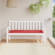 Cuscino per Panca-Cuscini per panchina Rosso 150x50x7 cm in Tessuto Oxford 923373