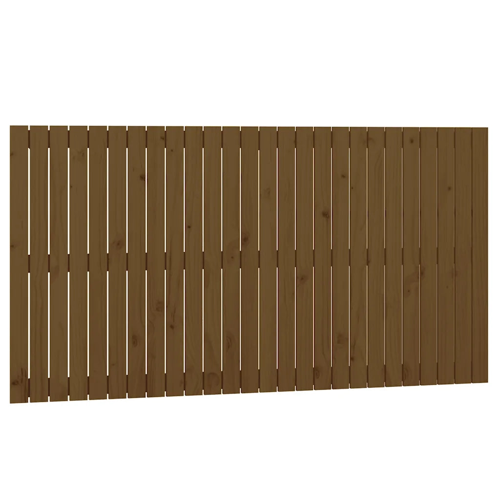 Testiera da Parete Ambra 166x3x90 cm in Legno Massello di Pino