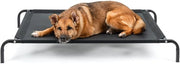 Letto per cani elevabile fino a 55 kg, 114x76 cm nero
