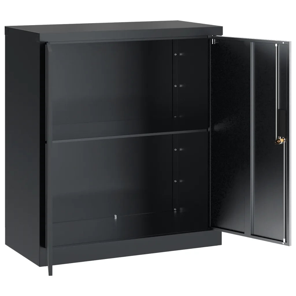 Armadio Classificatore Antracite 79x40x90 cm in Acciaio 339735