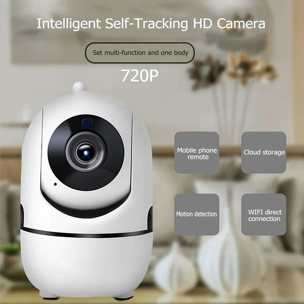 Trade Shop - Telecamera Ip Con Rilevamento Movimento Q-sx910 1080p Wireless Cloud Nanny Cam -