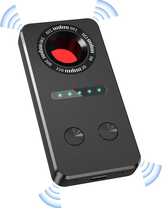 Sistema di Detezione di Camere Nascoste e Trasmettitori InfrarossiSweeping Detector per Trasmettitori Invisibili e GPS/Dispositivi di Ascolto/Camere Finder per dispositivi trasmittenti/ GPS/ dispositivi di ascolto
