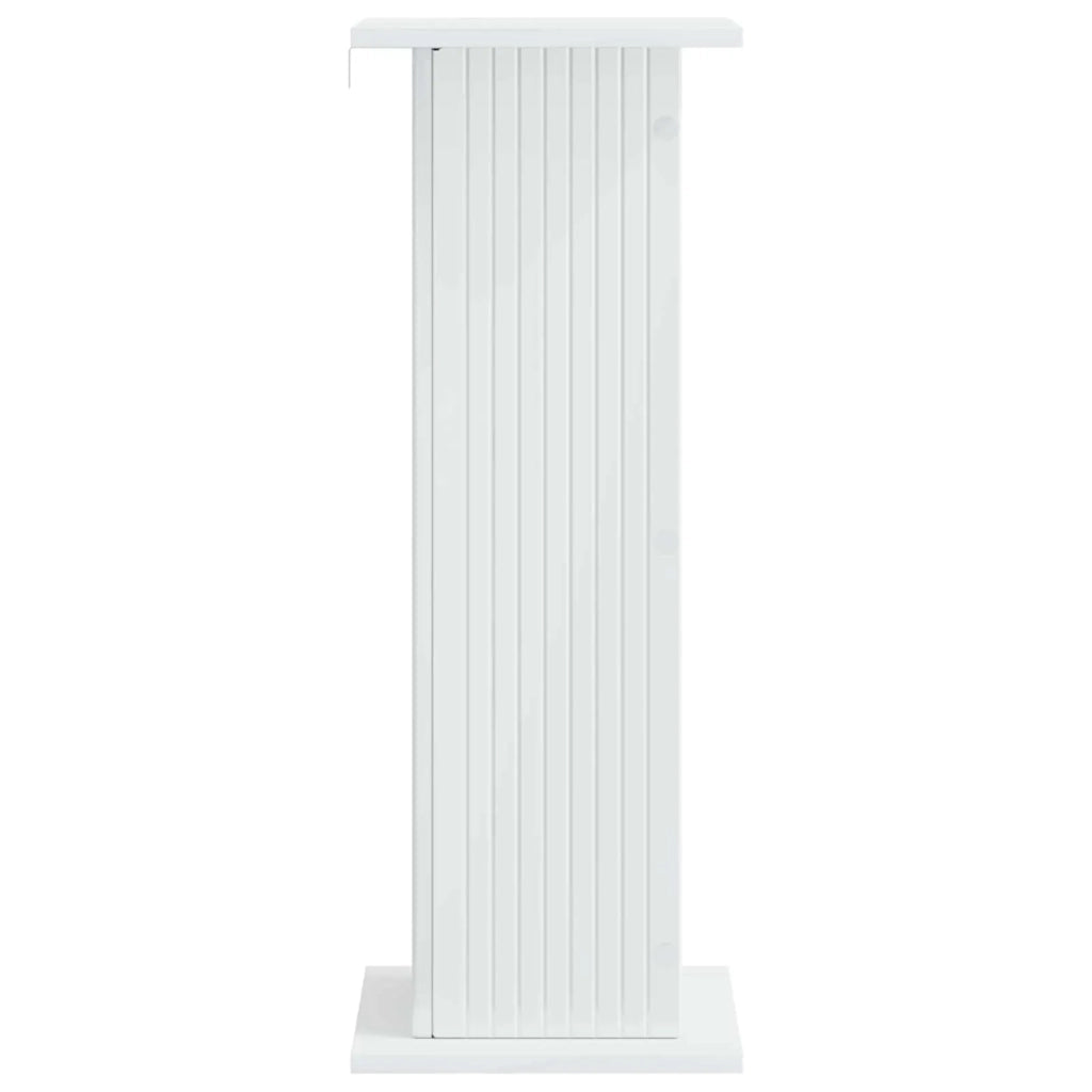 Supporto per piante Bianco Lucido 30,5 x 30 x 80,5 cm 899770