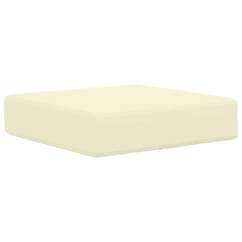 Cuscino da Sedia Esterno Crema 40 x 40 x 8 cm 100% Poliestere