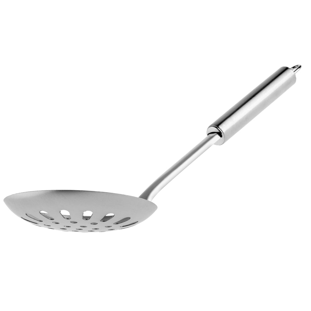 Cucchiaio forato KADAX, scolapasta, schiumarola, colino, paletta, acciaio massiccio