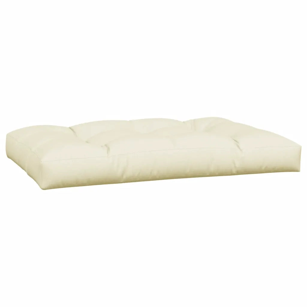Cuscini per Pallet 5 pz Crema in Tessuto 3217136