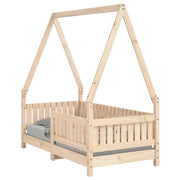 Giroletto per Bambini | Letto Infantile | Lettino 70x140 cm in Legno Massello di Pino
