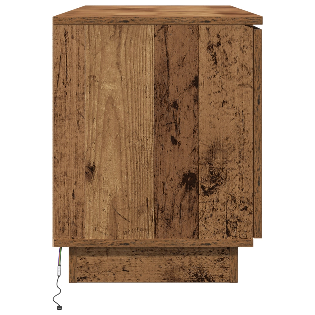 mobile TV Legno invecchiato 100x38x49 cm Legno ingegnerizzato
