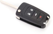 Accessori per chiave per auto con 4 tasti inclinabili per Camaro 2010-2013