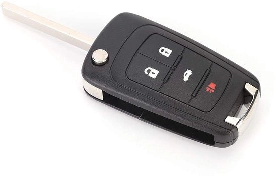 Accessori per chiave per auto con 4 tasti inclinabili per Camaro 2010-2013