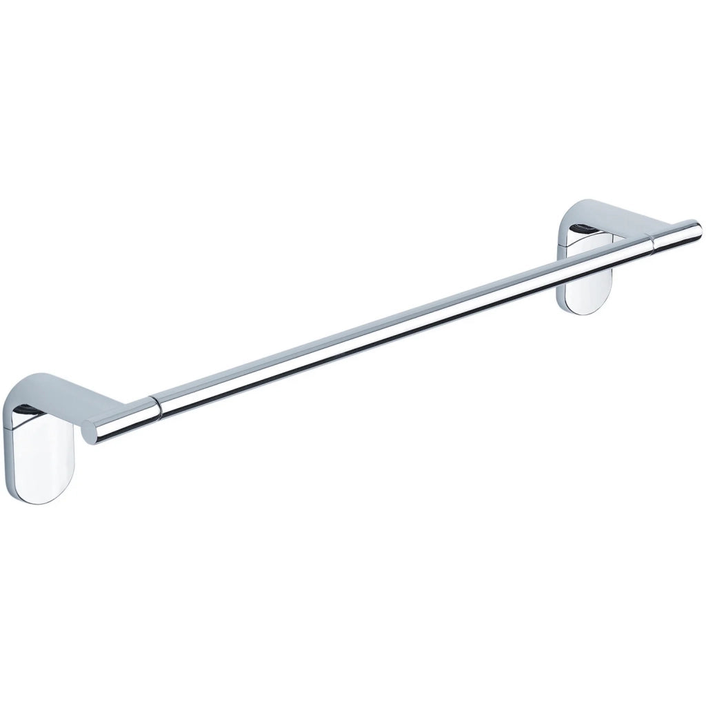 Porta asciugamani 30cm da parete Cromo in Acciaio cromato Mod. Zero