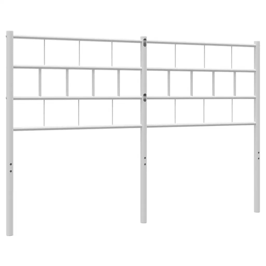 Testiera di Ricambio in Metallo Bianco 135 cm 355740