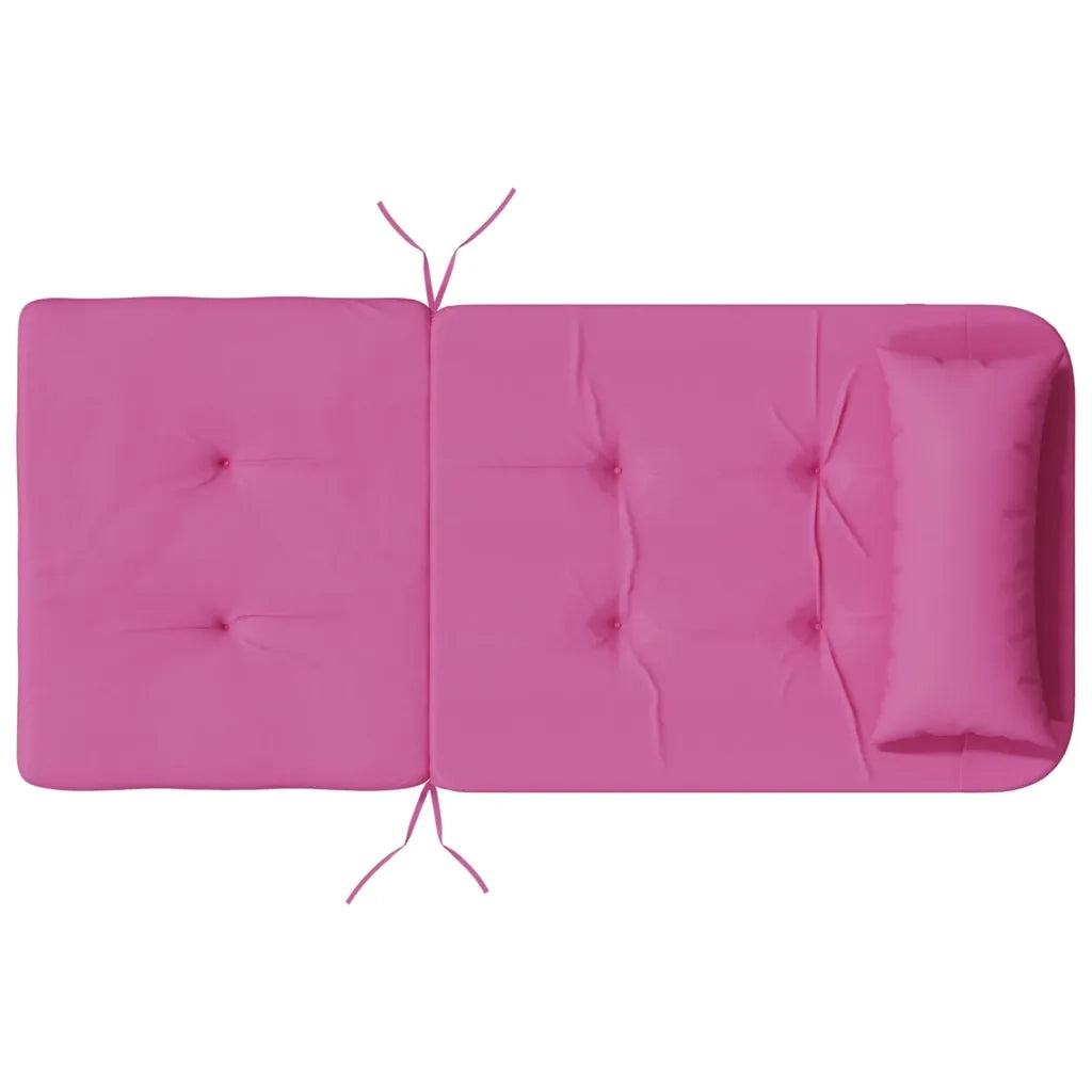 Cuscini per Sedia Adirondack 2 pz Rosa in Tessuto Oxford 361850