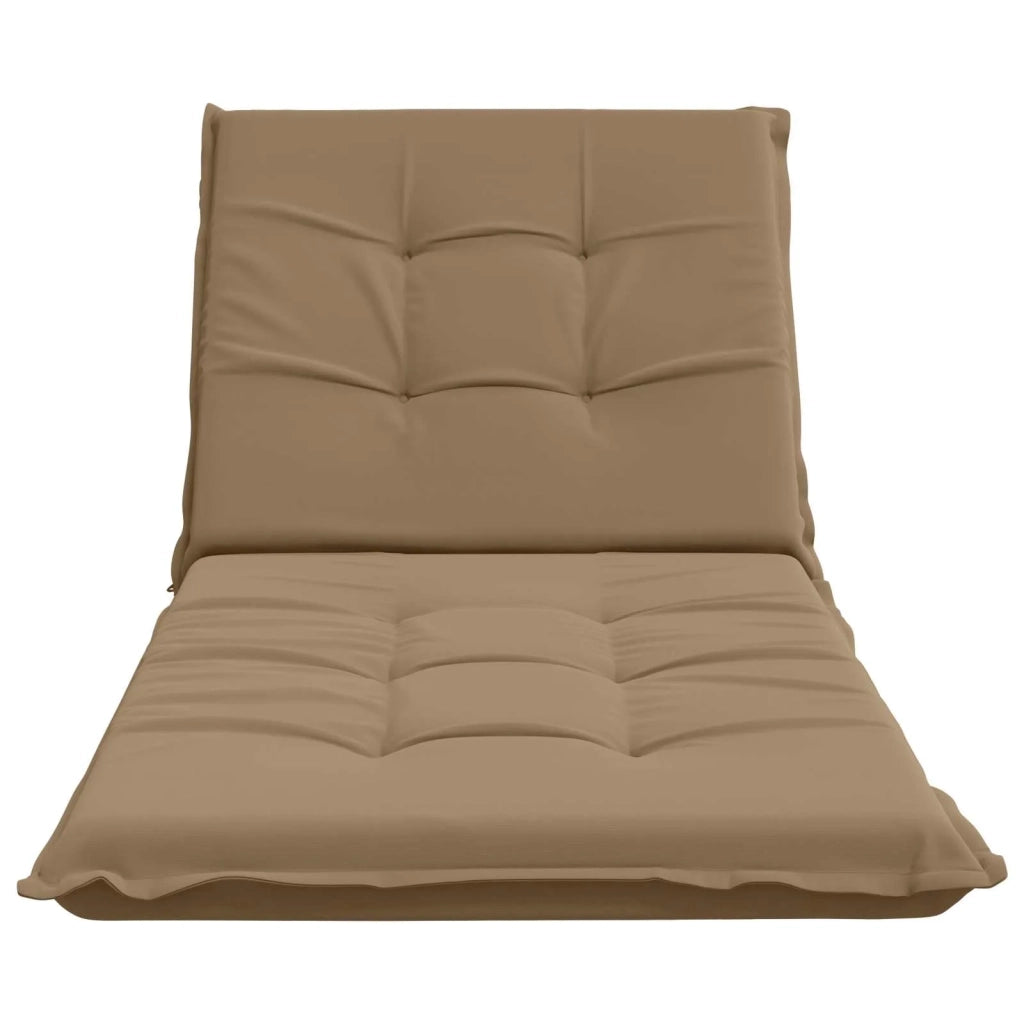 Cuscino per Lettino GEMERT 100% Poliestere Tortora 947424