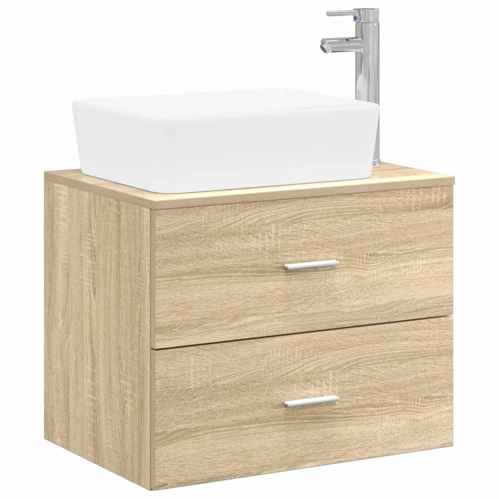 Set di mobili per il bagno Rovere Sonoma Legno ingegnerizzato 3404392