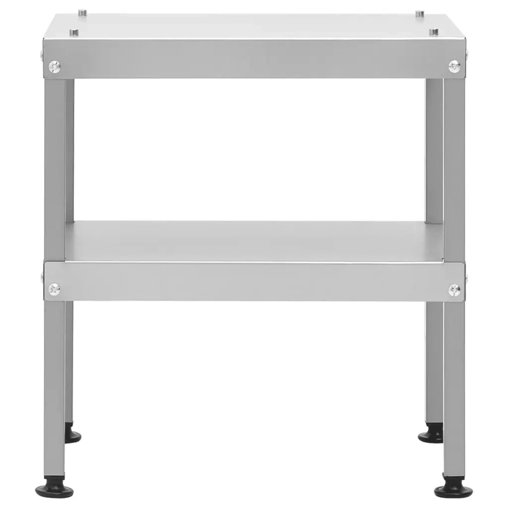 Tavolo per Forno Affumicatore 40x28x44,5 cm in Acciaio Zincatocod mxl 121036