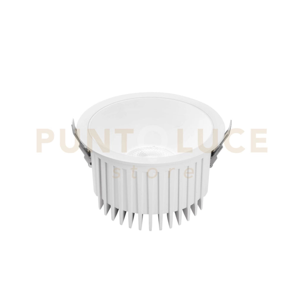 INCASSO LED QUANTUM BIANCO 40W 4300LM CCT 3000K / 4000K / 6500K  IP44CM 18,5X10,9CM