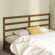 Testiera per Letto ambra 206x4x100 cm in Legno Massello di Pino