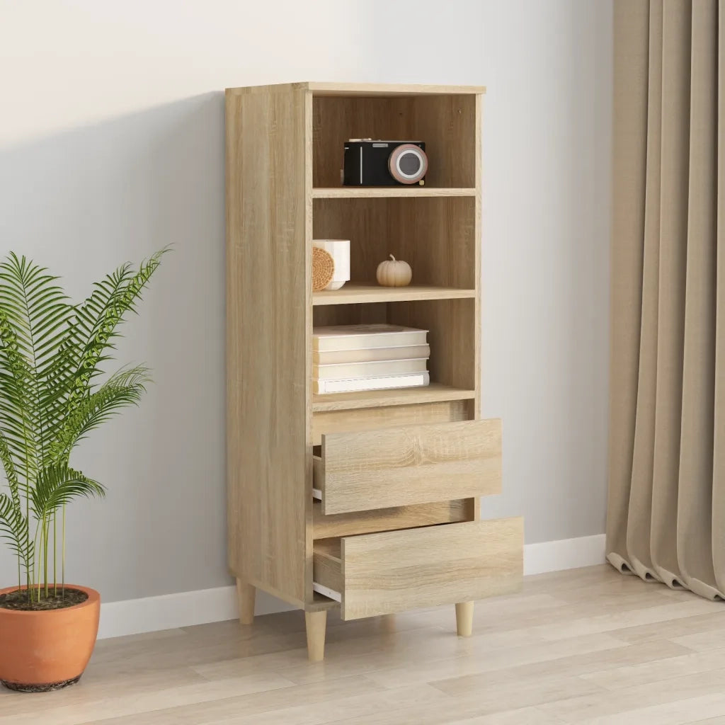 Credenza Rovere Sonoma 40x36x110 cm in Legno Multistrato 821239
