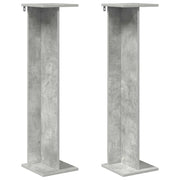 Supporto per piante | Sostegno per piante 2 pz Grigio Cemento 25 x 25,5 x 100,5 cm