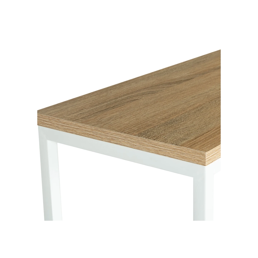 IDMarket - Consolle DETROIT design industriale e metallo bianco