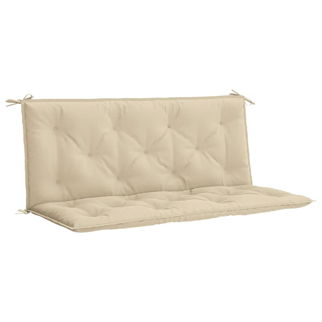 Cuscino per Panca Beige 120x(50+50)x7 cm in Tessuto Oxford 315007